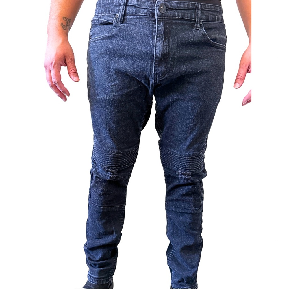American Breed Men’s Slim Fit Stretch Jeans – Stylish & Comfortable